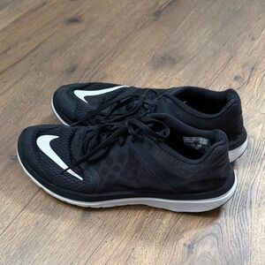 Nike Black and White Athletic Shoes